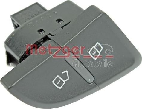 Metzger 0916487 - Switch, door lock system xparts.lv