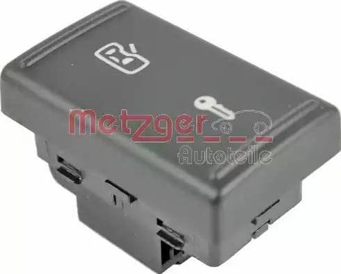 Metzger 0916322 - Switch, door lock system xparts.lv