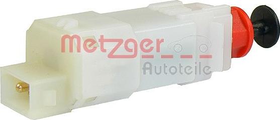 Metzger 0911108 - Switch, clutch control (cruise control) xparts.lv