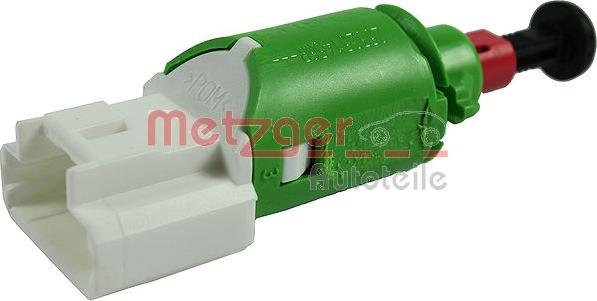 Metzger 0911126 - Выключатель, привод сцепления (Tempomat) xparts.lv