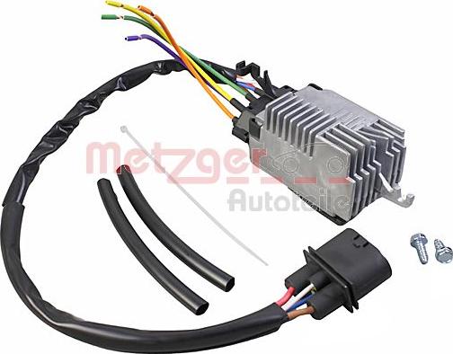 Metzger 0917445 - Control Unit, electric fan (engine cooling) xparts.lv