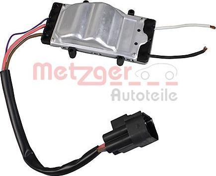 Metzger 0917450 - Control Unit, electric fan (engine cooling) xparts.lv