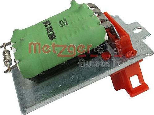 Metzger 0917031 - Resistor, interior blower xparts.lv