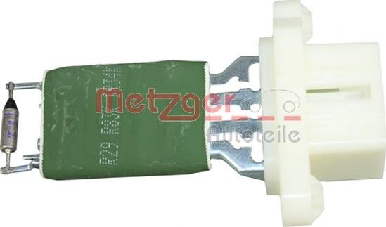 Metzger 0917029 - Rezistors, Salona ventilators xparts.lv