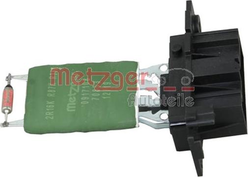 Metzger 0917108 - Rezistors, Salona ventilators xparts.lv