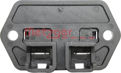 Metzger 0917338 - Papildus rezistors, Kondicioniera ventilators xparts.lv