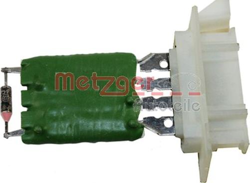 Metzger 0917327 - Rezistors, Salona ventilators xparts.lv