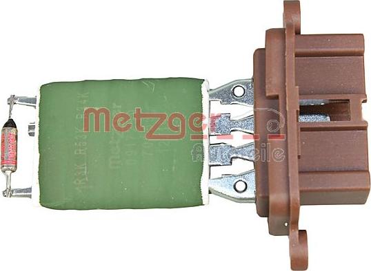 Metzger 0917259 - Resistor, interior blower xparts.lv