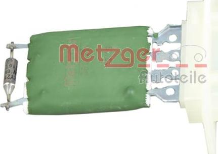 Metzger 0917261 - Rezistors, Salona ventilators xparts.lv