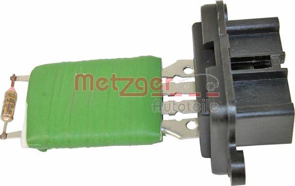 Metzger 0917211 - Resistor, interior blower xparts.lv