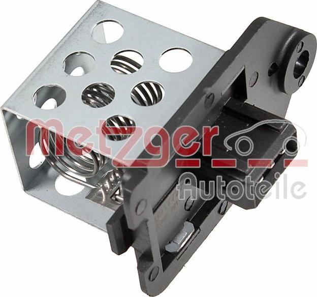 Metzger 0917727 - Pre-resistor, electro motor radiator fan xparts.lv
