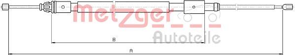 Metzger 10.4716 - Trose, Stāvbremžu sistēma xparts.lv
