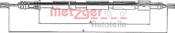 Metzger 10.6022 - Trose, Stāvbremžu sistēma xparts.lv