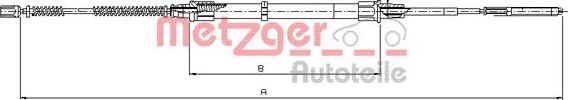 Metzger 10.7493 - Trose, Stāvbremžu sistēma xparts.lv