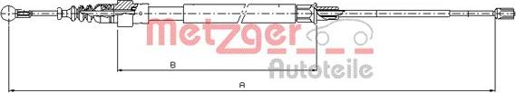 Metzger 10.7509 - Trose, Stāvbremžu sistēma xparts.lv
