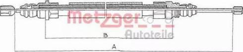 Metzger 11.609 - Trose, Stāvbremžu sistēma xparts.lv
