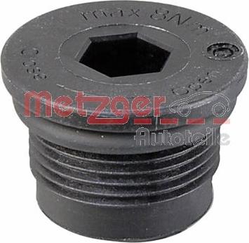 Metzger 8030097 - Sealing Plug, oil sump xparts.lv