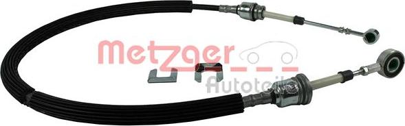 Metzger 3150109 - Cable, manual transmission xparts.lv