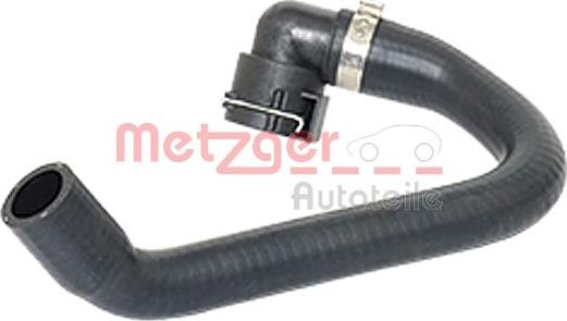 Metzger 2420181 - Radiator Hose xparts.lv