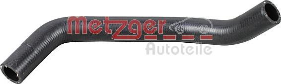 Metzger 2420824 - Шланг радиатора xparts.lv