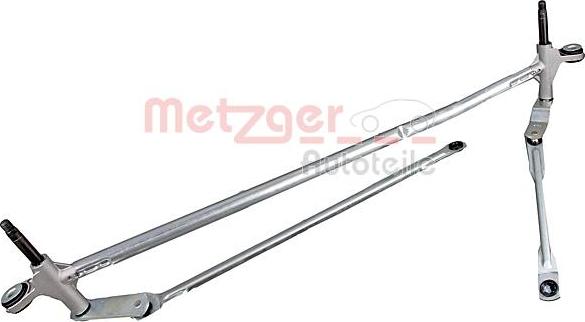 Metzger 2190905 - Stiklu tīrītāja sviru un stiepņu sistēma xparts.lv