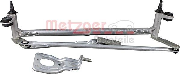 Metzger 2190936 - Stiklu tīrītāja sviru un stiepņu sistēma xparts.lv