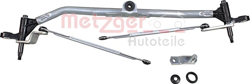 Metzger 2190041 - Stiklu tīrītāja sviru un stiepņu sistēma xparts.lv