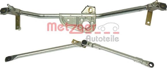 Metzger 2190016 - Stiklu tīrītāja sviru un stiepņu sistēma xparts.lv