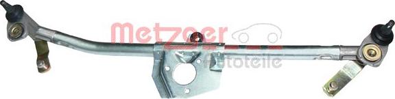 Metzger 2190013 - Система тяг и рычагов привода стеклоочистителя xparts.lv