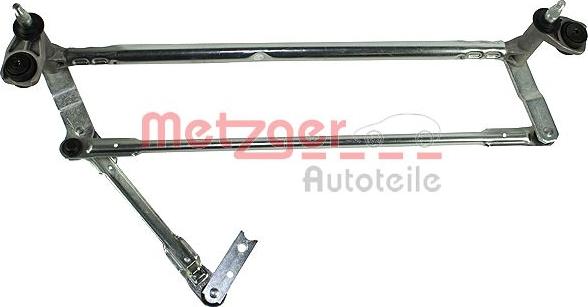 Metzger 2190180 - Stiklu tīrītāja sviru un stiepņu sistēma xparts.lv