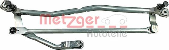 Metzger 2190138 - Система тяг и рычагов привода стеклоочистителя xparts.lv