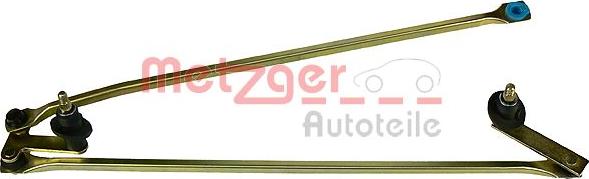 Metzger 2190128 - Stiklu tīrītāja sviru un stiepņu sistēma xparts.lv