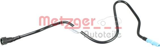 Metzger 2150085 - Топливопровод xparts.lv
