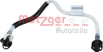Metzger 2150123 - Топливопровод xparts.lv
