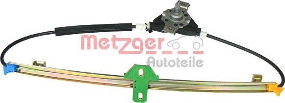 Metzger 2160080 - Stikla pacelšanas mehānisms xparts.lv