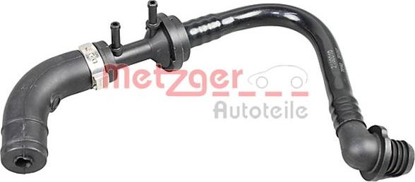 Metzger 2180010 - Vacuum Hose, brake booster xparts.lv