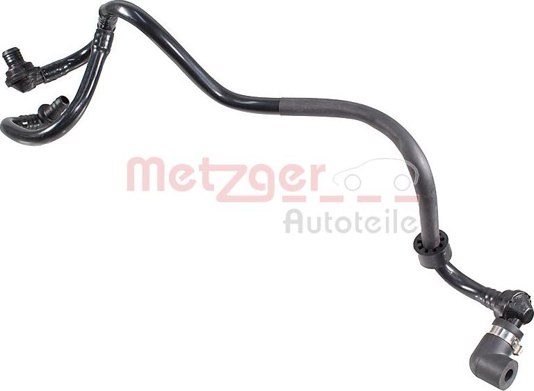 Metzger 2180022 - Vakuumcauruļvads, Bremžu pastiprinātājs xparts.lv