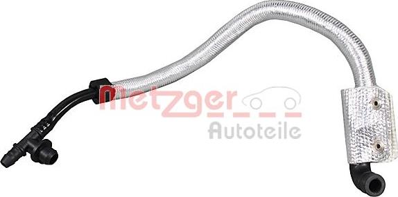 Metzger 2180027 - Vacuum Hose, brake booster xparts.lv