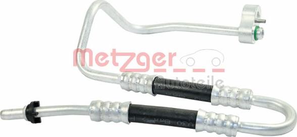 Metzger 2360049 - High / Low Pressure Line, air conditioning xparts.lv
