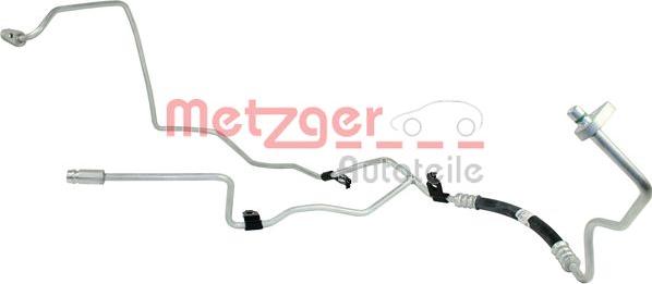 Metzger 2360048 - High / Low Pressure Line, air conditioning xparts.lv