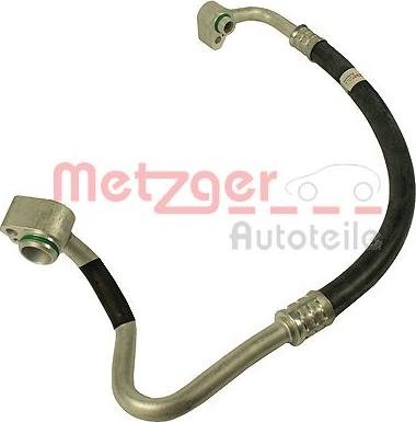 Metzger 2360006 - Zemspiediena cauruļvads, Gaisa kondicionēšanas sist. xparts.lv