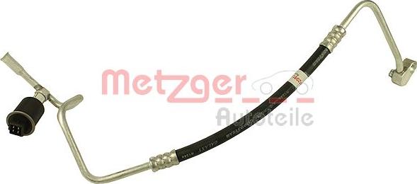 Metzger 2360018 - Трубопровод высокого давления, кондиционер xparts.lv