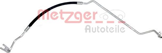 Metzger 2360027 - Трубопровод высокого давления, кондиционер xparts.lv