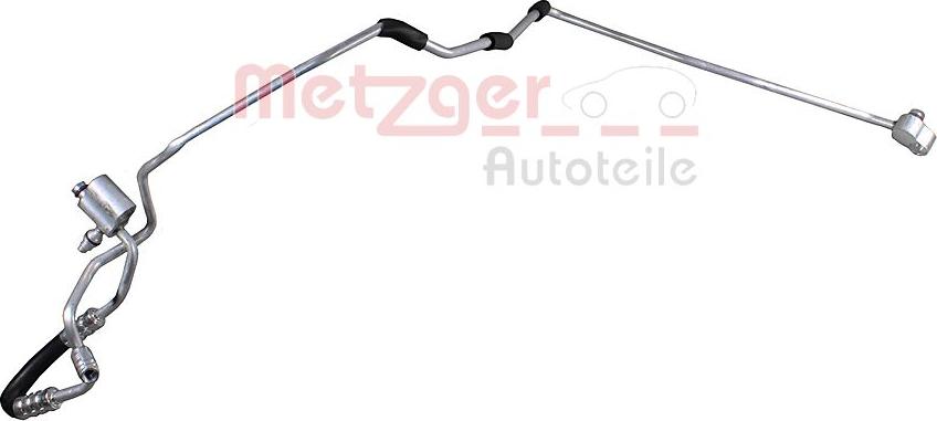 Metzger 2360155 - Трубопровод высокого давления, кондиционер xparts.lv