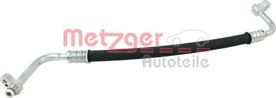 Metzger 2360104 - Трубопровод высокого давления, кондиционер xparts.lv