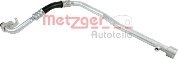 Metzger 2360106 - Трубопровод низкого давления, кондиционер xparts.lv