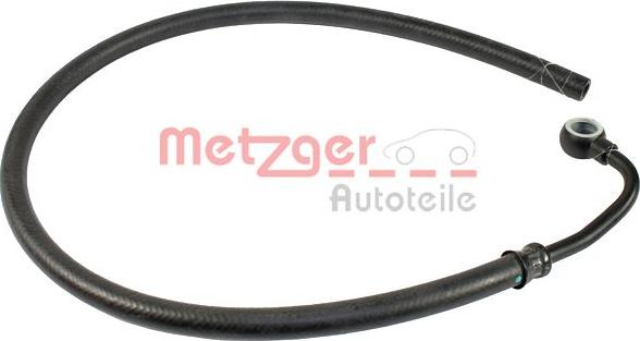 Metzger 2361002 - Hydraulic Hose, steering system xparts.lv