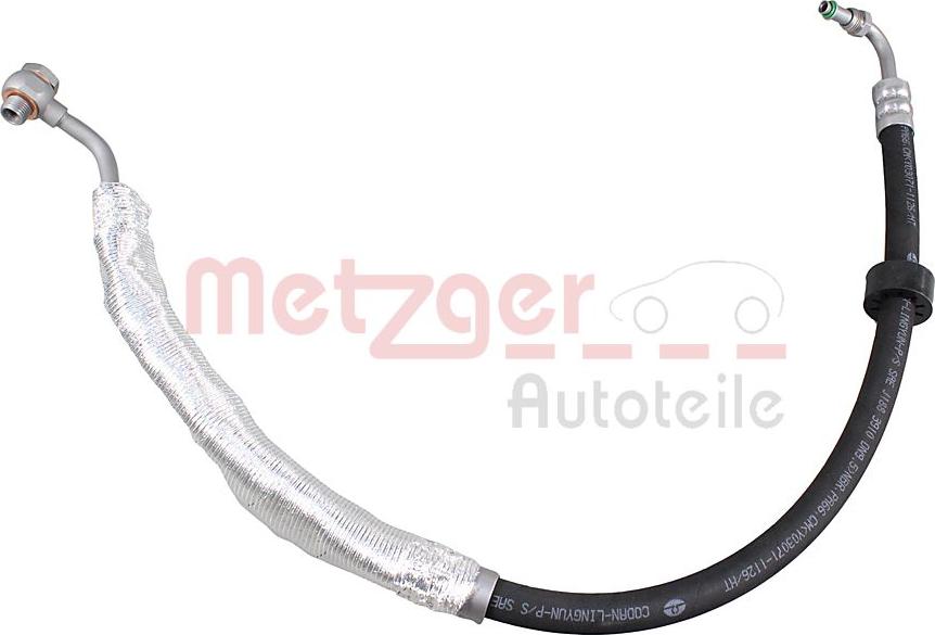 Metzger 2361110 - Hidrauliskā šļūtene, Stūres iekārta xparts.lv