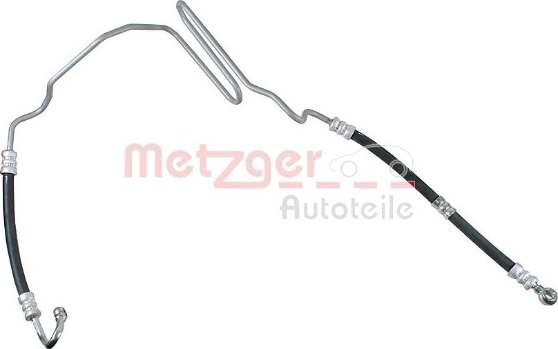 Metzger 2361184 - Гидравлический шланг, рулевое управление xparts.lv