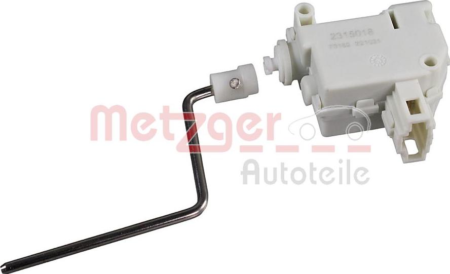 Metzger 2315018 - Control, actuator, central locking system xparts.lv